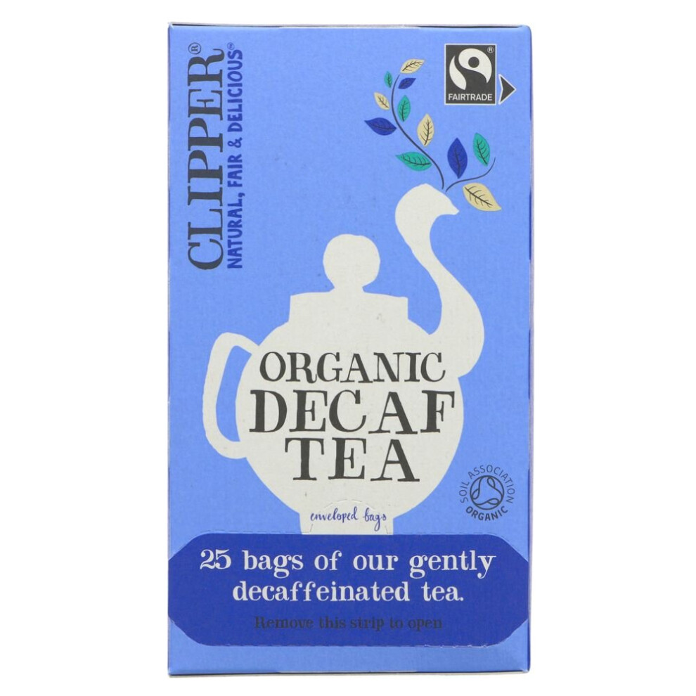 Clipper Everyday Decaffeinated Tea 25 bags ( pack of 6 )