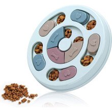 Dog puzzle feeding toy for IQ training and psychological reinforcement