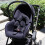 Extra Soft Head and Neck Support Pillow and Seat Belt Cover, (Black) 5