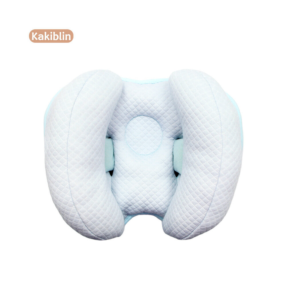 Baby Support Pillow, Toddler Car Seat Stroller Neck Support Travel Pillow, Blue Gopatriot Memory