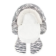 3 in 1 Baby Car Seat Pillow, Toddler Car Seat Cushion, Zebra