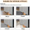 Solid Beech Door Stop Wedges, Anti-Slip Door Stop Wedges (2 pcs) 6