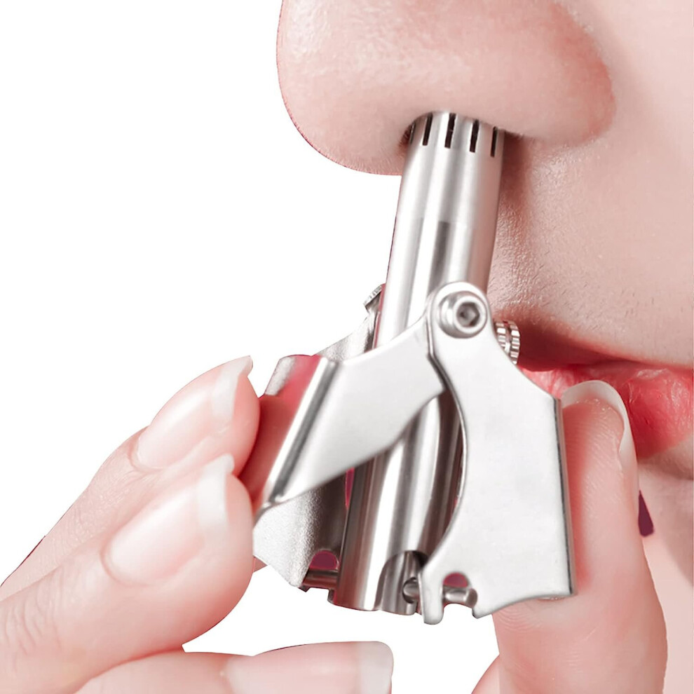 Gopatriot Memory Ear And Nose Hair Trimmer - Unisex, No Battery, Waterproof, Small And Easy To Clean And Carry