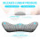 Lumbar Support Pillow Memory Foam Lumbar Pillow For Lower Back Pain Relief (Grey) 3
