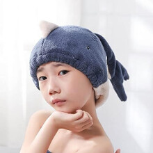 Microfiber Hair Drying Towels(Blue)