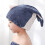 Microfiber Hair Drying Towels(Blue) 6