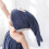 Microfiber Hair Drying Towels(Blue) 3