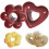 4 Pack DIY Donut Mold Plastic Cutter Baking Tools 5