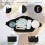 Stroller Diaper Organizer with Multiple Pockets, Black 5