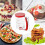Batter separator cream mixer cup measuring baking tool (red) 6