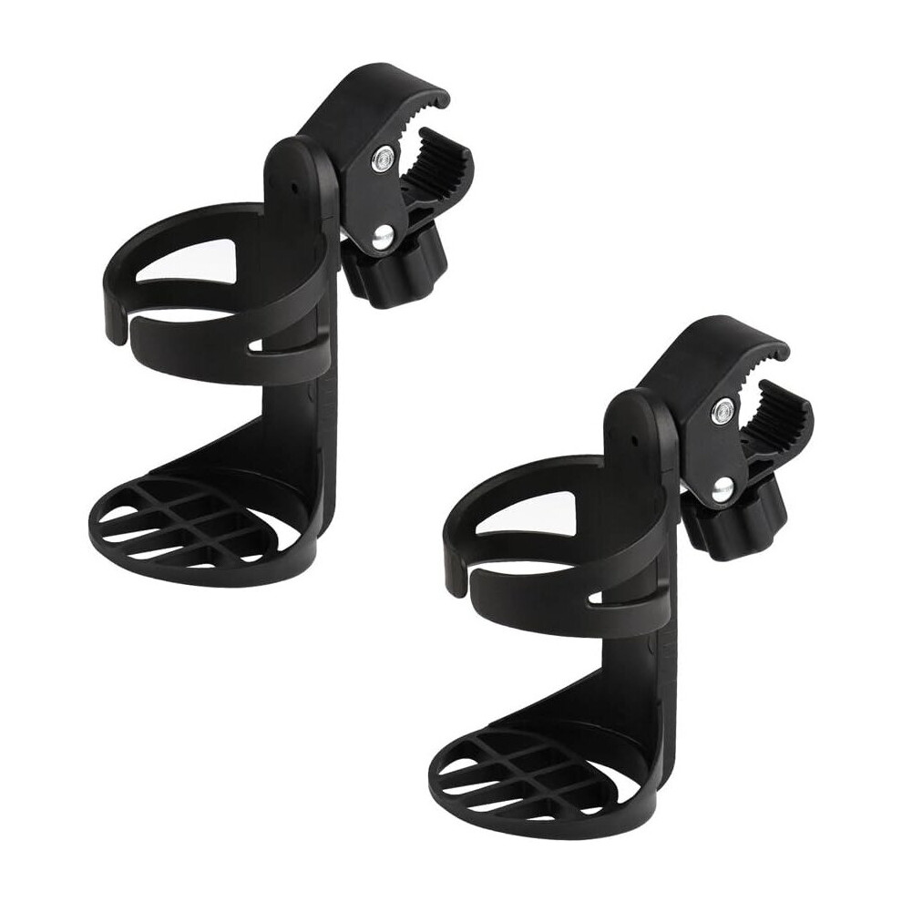 2 Pack Stroller Cup Holders, Universal Cup Holder For Strollers, Bicycles, Wheelchairs Gopatriot Memory