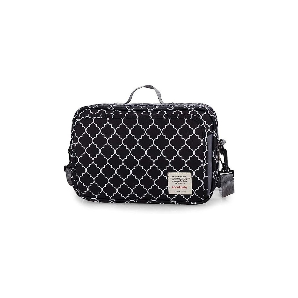 Baby Diaper Bag Trolley Bag (Black) Black Gopatriot Memory