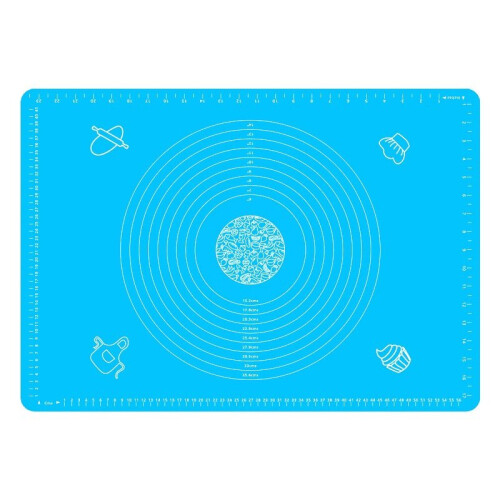 Silicone pastry baking mat, non-stick non-slip table mat 1