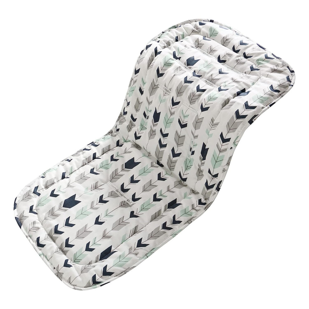 Baby Universal Breathable Stroller Mat 34X78cm 1 Pack ( Arrow) Green Gopatriot Memory