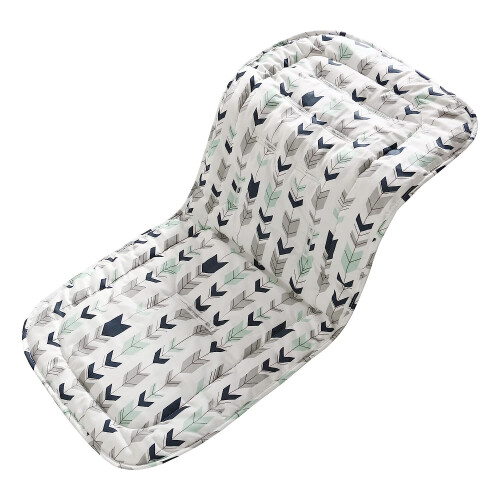 Baby Universal Breathable Stroller Mat 34x78cm 1 Pack (Green Arrow) 1