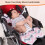 Toddler Car Seat Insert, Car Seat Neck Support Cushion, Wave 5