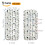 Baby Universal Breathable Stroller Mat 34x78cm 1 Pack (Green Arrow) 3