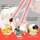2 Piece Cat Shot Soft Pen Tip Pet Feeder (Red) 4