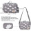 Baby Diaper Bag Trolley Bag (Grey Cloud) 5