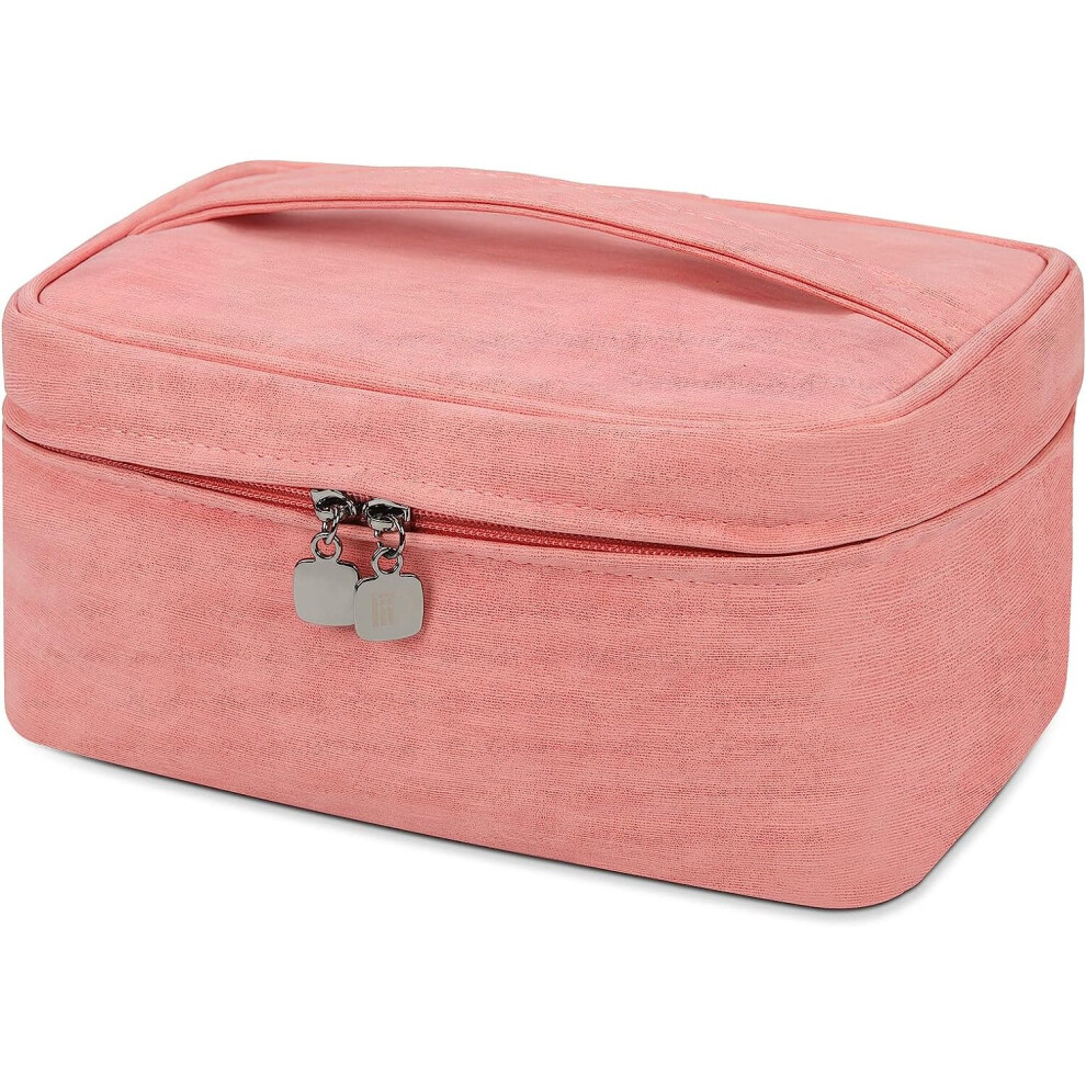 Gopatriot Memory Pink Waterproof Cosmetic Bag Travel Bag Portable Multifunctional Cosmetic Bag,