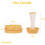Tart Shell Mold, Pastry Dough Tamper Baking Tools 6