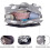 Baby Diaper Bag Trolley Bag (Grey Cloud) 4