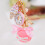 Women's Hamburger Tote Bag Accessory Ice Cream Keychain Charm 4