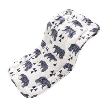 Stroller Rest Universal Breathable Stroller Mat 34x78cm 1 Pack (Black Bear)