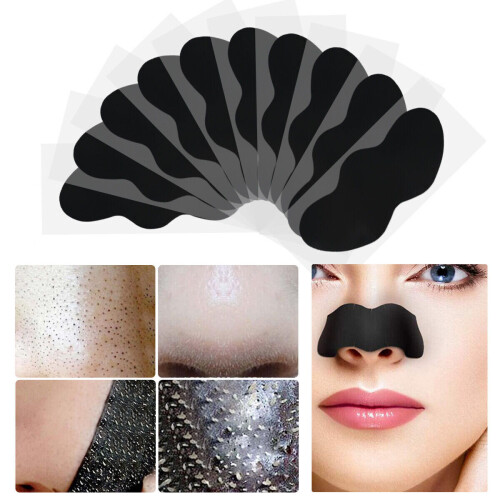 50pcs Nose Pore Strips Blackhead Removal Sticker Deep Cleansing
