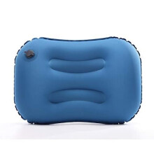Camping Pillows,Ultralight Inflating Pillow, Lightweight Travel Pillow, Compact Outdoor Pillow, Compressible, Inflatable, Car, Beach, Office(Blue)