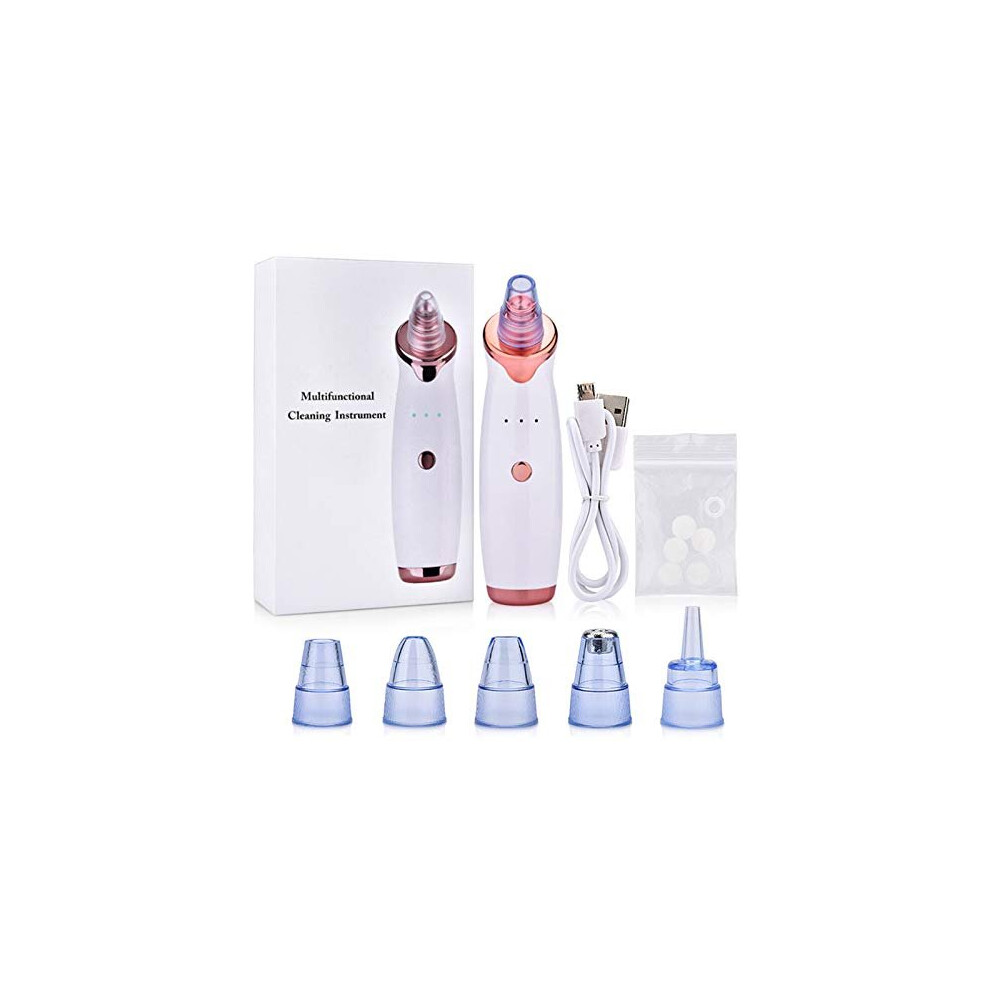 Ifsecond Portable Electric Blackhead Suction Device Blackhead Remover Household Face Pore Cleaner Cosmetic Instrument