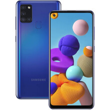 Samsung Galaxy A21s 4G 6.5'' Smartphone 32GB Unlocked Dual-Sim - Blue - Refurbished