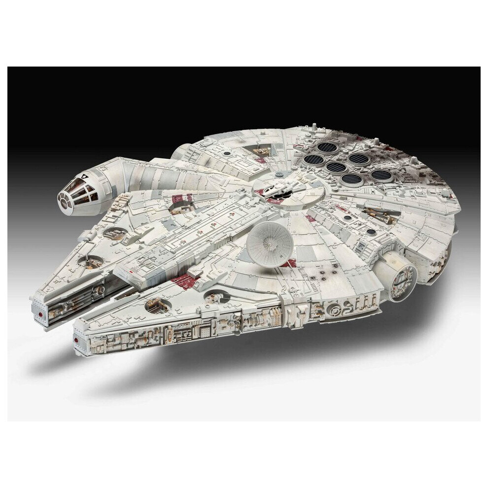 1/72 Star Wars Millennium Falcon scale model kit gift set