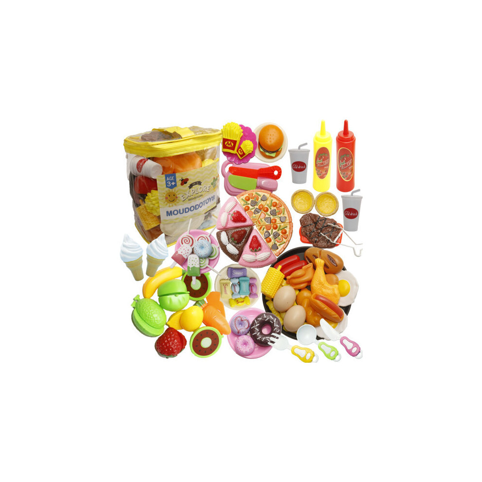 70pcs Kitchen Play Food Set kids pretend play toys