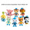 8 Pcs Set The Octonauts Figures Octo Crew Pack Playset Action Figure Toy Decor 5
