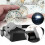 Headband Magnifier LED Light with 3 different magnifying lens types 8