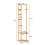 Bamboo Garment Coat Clothes Stand Rack Hut Schuh Holz Kleiderbügel Halter 4