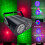Ranpo Sound Activated RGB LED Laser Projector Stage Lights Remote Control 10