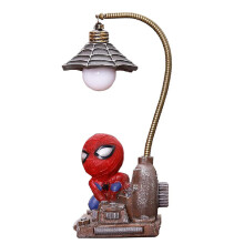 3D SpiderMan Night Light Table LED Lamp Children Kids Table Bedside Night Light