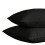 (Black ) Plain Dyed Duvet Cover King Size Bedding Sets UK 4