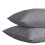 (Grey) Plain Dyed Duvet Cover King Size Bedding Sets UK 4
