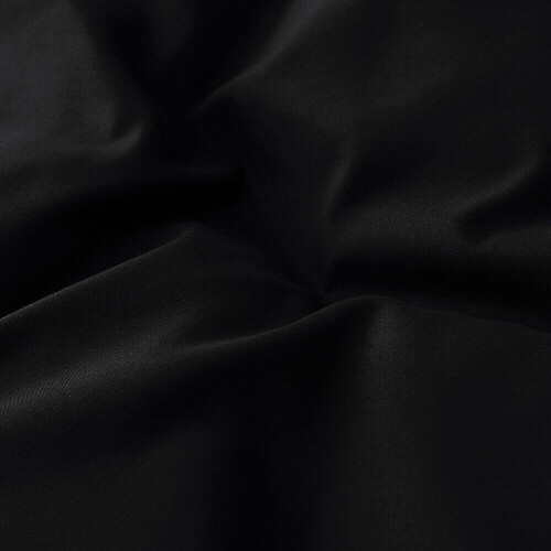 (Black ) Plain Dyed Duvet Cover King Size Bedding Sets UK 2