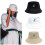 Kangol Washed Classic Bucket Hat Cotton Round Top Wide Brim Unisex Headwear 11