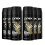Lynx Lynx Body Spray Deodorant, Gold, 6 Pack, 150ml 2