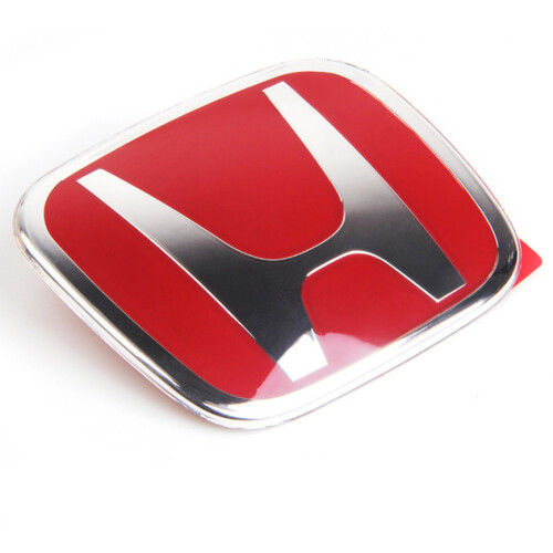 Honda Civic Type R Badge Front or Rear FN2 Red Chrome 75700-SMT-E00 on ...