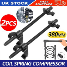 2pcs Coil Spring Compressor Suspension Clamps 380MM Tool Set For Car