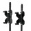 2pcs Coil Spring Compressor Suspension Clamps 380MM Tool Set For Car 6