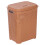 URBN Living (45L Beige) 45/55L Plastic Rattan Laundry Clothes Bin Basket 2