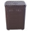 URBN Living (45L Brown) 45/55L Plastic Rattan Laundry Clothes Bin Basket 3
