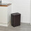 URBN Living (45L Brown) 45/55L Plastic Rattan Laundry Clothes Bin Basket 4